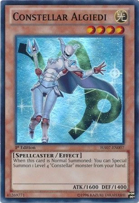 Constellar Algiedi - HA07-EN007 - Super Rare