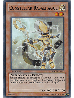 Constellar Rasalhague - HA07-EN042 - Super Rare