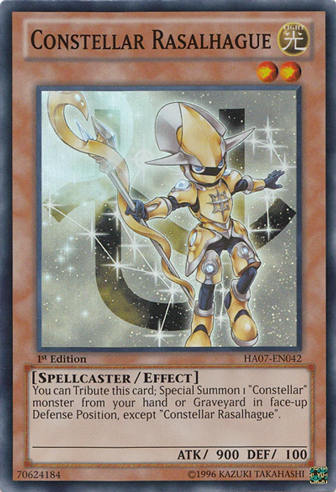 Constellar Rasalhague - HA07-EN042 - Super Rare