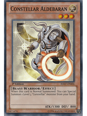Constellar Aldebaran - HA07-EN006 - Super Rare