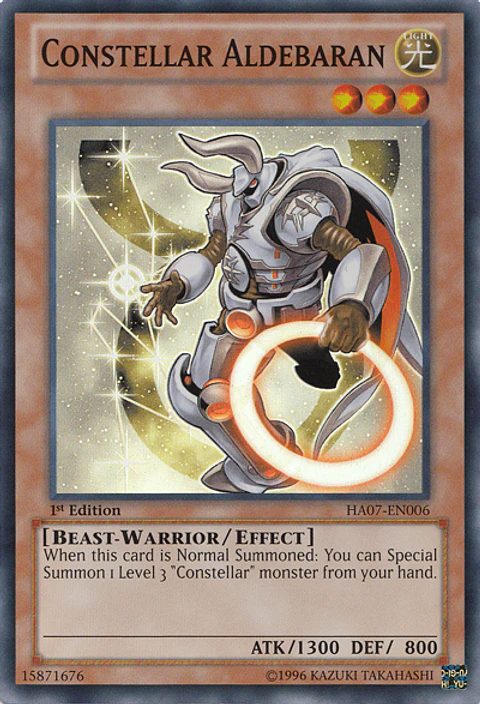 Constellar Aldebaran - HA07-EN006 - Super Rare