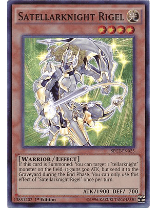Satellarknight Rigel - SECE-EN025 - Super Rare 
