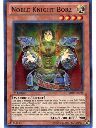 Noble Knight Borz - SHSP-EN085 - Super Rare 