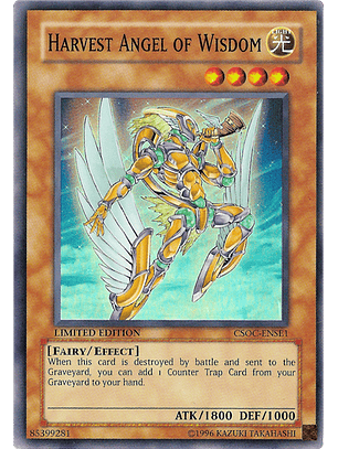 Harvest Angel of Wisdom - CSOC-ENSE1 - Super Rare