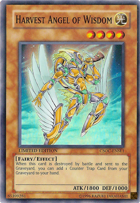Harvest Angel of Wisdom - CSOC-ENSE1 - Super Rare