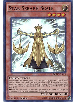 Star Seraph Scale - WSUP-EN019 - Super Rare 