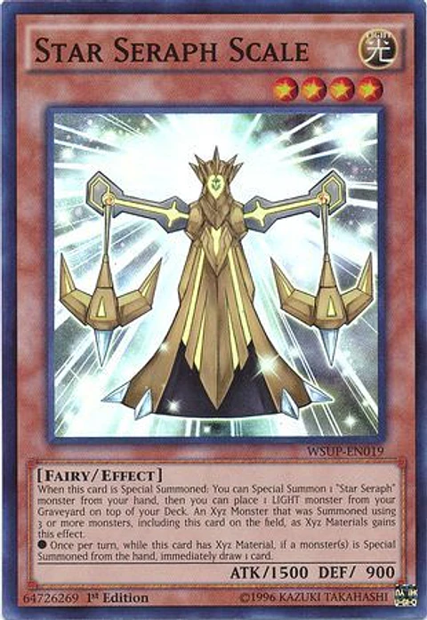 Star Seraph Scale - WSUP-EN019 - Super Rare 