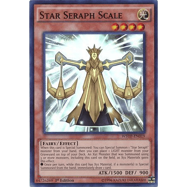 Star Seraph Scale - WSUP-EN019 - Super Rare 