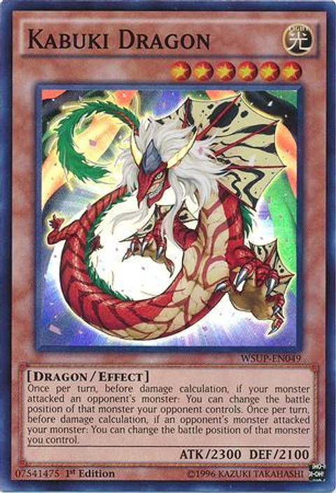 Kabuki Dragon - WSUP-EN049 - Super Rare 