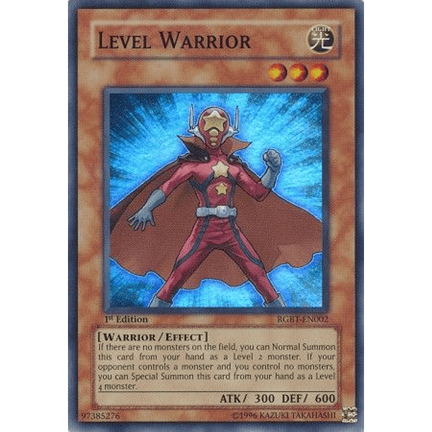 Level Warrior - RGBT-EN002 - Super Rare