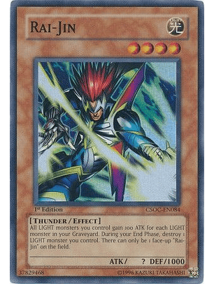 Rai-Jin - CSOC-EN084 - Super Rare