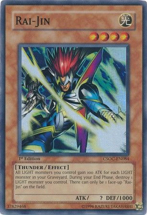 Rai-Jin - CSOC-EN084 - Super Rare