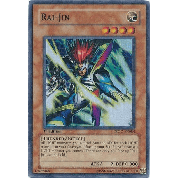 Rai-Jin - CSOC-EN084 - Super Rare