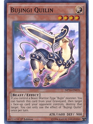 Bujingi Quilin - MP14-EN070 - Super Rare