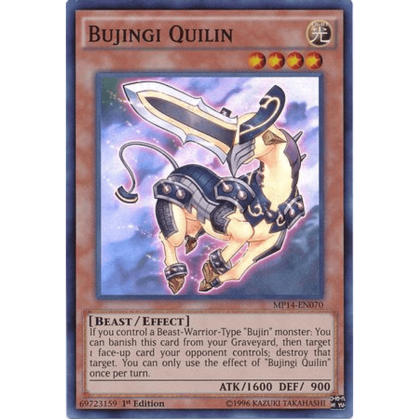 Bujingi Quilin - MP14-EN070 - Super Rare