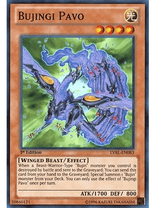 Bujingi Pavo - LVAL-EN083 - Super Rare