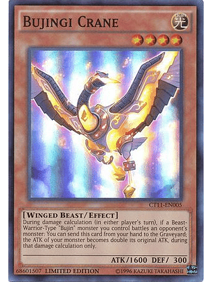 Bujingi Crane - CT11-EN005 - Super Rare