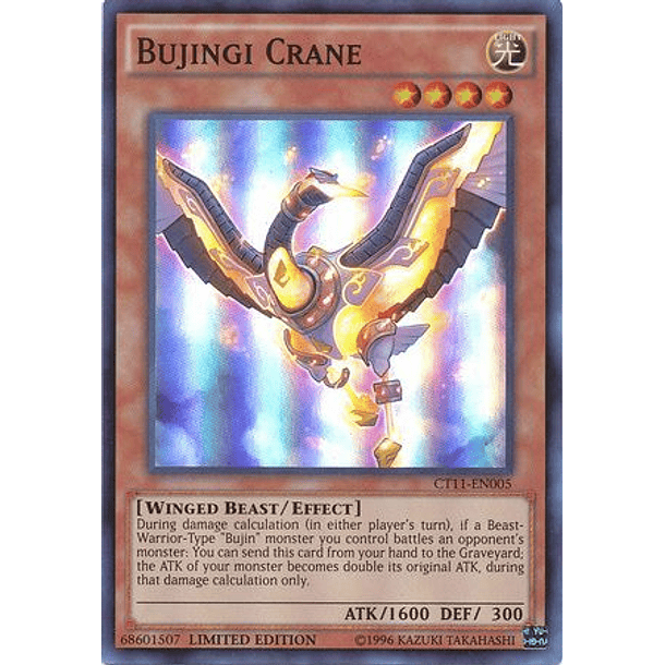 Bujingi Crane - CT11-EN005 - Super Rare