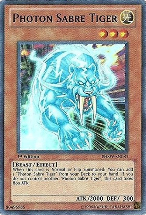 Photon Sabre Tiger - PHSW-EN081 - Super Rare