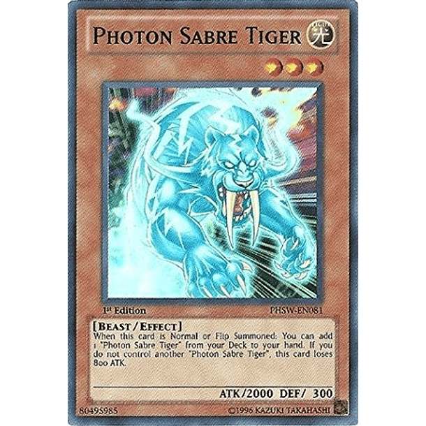 Photon Sabre Tiger - PHSW-EN081 - Super Rare