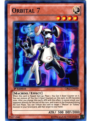 Orbital 7 - CBLZ-EN020 - Super Rare