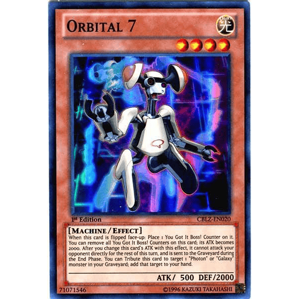 Orbital 7 - CBLZ-EN020 - Super Rare