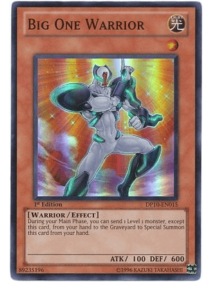 Big One Warrior - DP10-EN015 - Super Rare