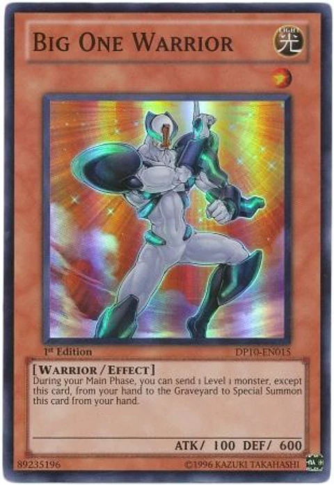 Big One Warrior - DP10-EN015 - Super Rare