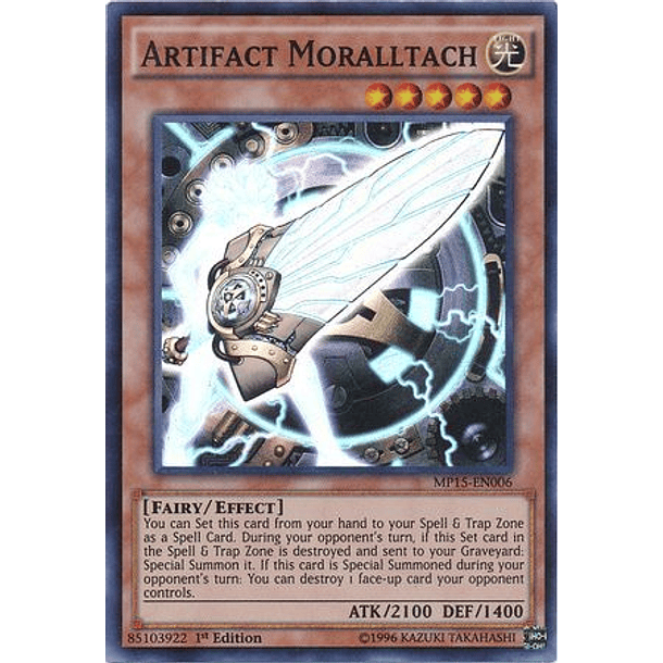 Artifact Moralltach - MP15-EN006 - Super Rare