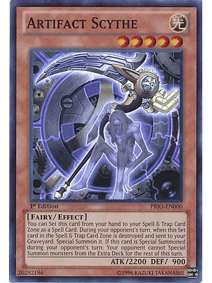 Artifact Scythe - PRIO-EN000 - Super Rare