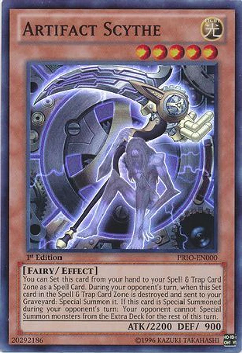 Artifact Scythe - PRIO-EN000 - Super Rare