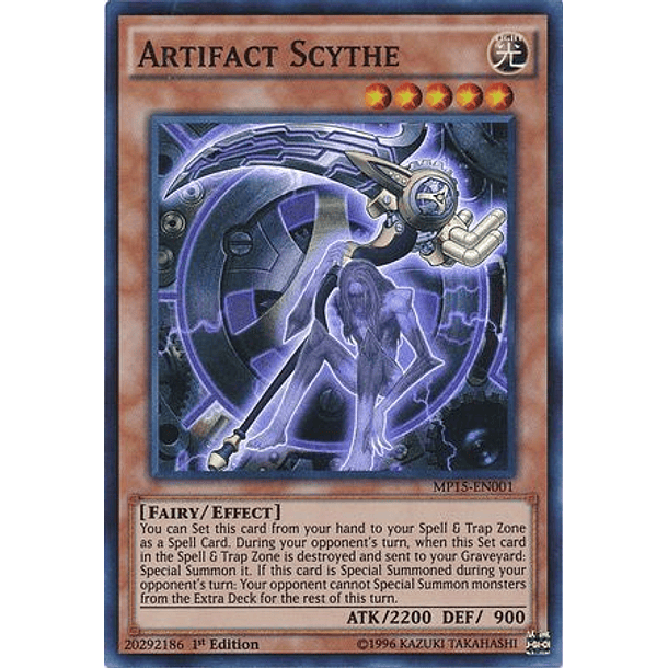 Artifact Scythe - MP15-EN001 - Super Rare 