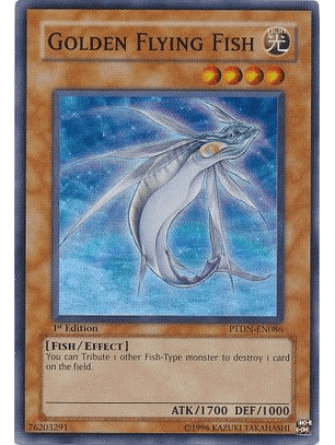 Golden Flying Fish - PTDN-EN086 - Super Rare