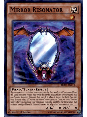 Mirror Resonator - HSRD-EN019 - Super Rare 