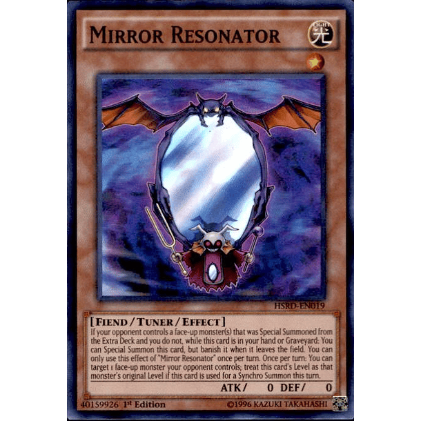 Mirror Resonator - HSRD-EN019 - Super Rare 