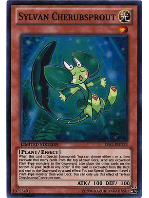 Sylvan Cherubsprout- LVAL-ENDE3- Super Rare