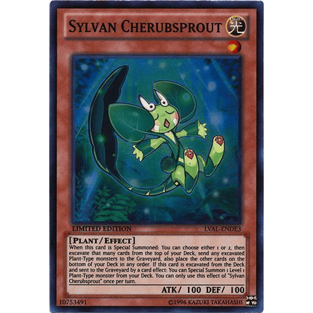 Sylvan Cherubsprout- LVAL-ENDE3- Super Rare