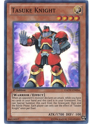 Tasuke Knight - GAOV-EN004 - Super Rare