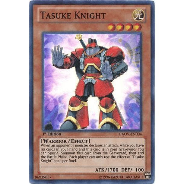 Tasuke Knight - GAOV-EN004 - Super Rare