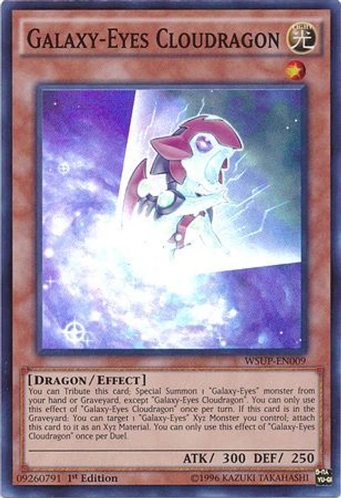 Galaxy-Eyes Cloudragon - WSUP-EN009 - Super Rare 