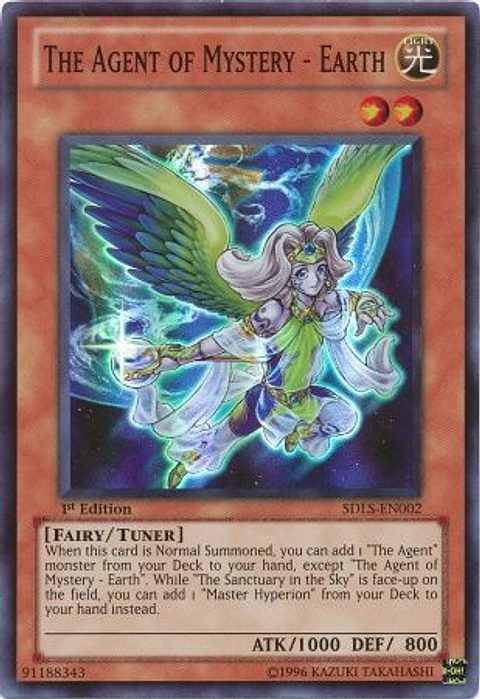 The Agent of Mystery - Earth - SDLS-EN002 - Super Rare