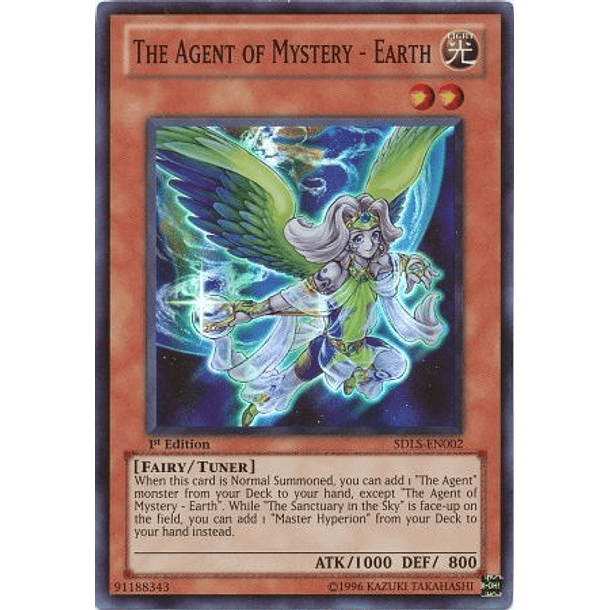 The Agent of Mystery - Earth - SDLS-EN002 - Super Rare