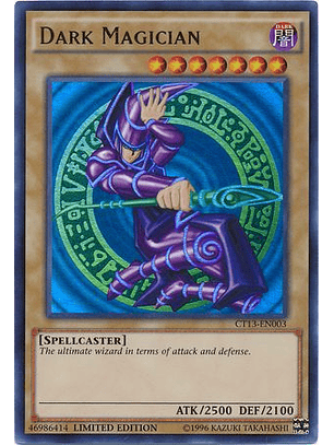 Dark Magician - CT13-EN003 - Ultra Rare Limited Edition