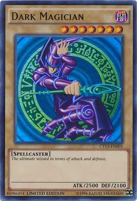 Dark Magician - CT13-EN003 - Ultra Rare Limited Edition