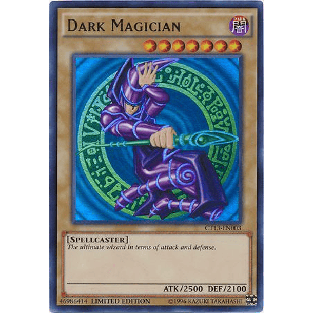 Dark Magician - CT13-EN003 - Ultra Rare Limited Edition