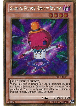 Gimmick Puppet Humpty Dumpty - PGLD-EN011 - Gold Secret Rare 