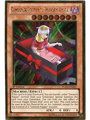 Gimmick Puppet Dreary Doll - PGLD-EN001 - Gold Secret Rare 