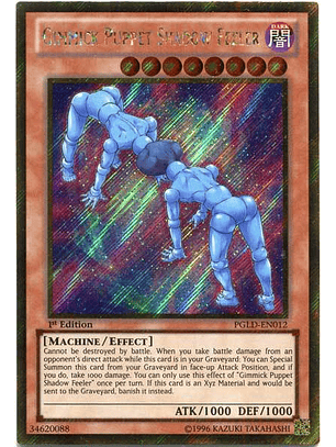 Gimmick Puppet Shadow Feeler - PGLD-EN012 - Gold Secret Rare (español)