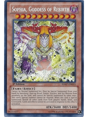 Sophia, Goddess of Rebirth - HA07-EN055 - Secret Rare 