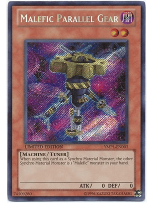 Malefic Parallel Gear - YMP1-EN003 - Secret Rare
